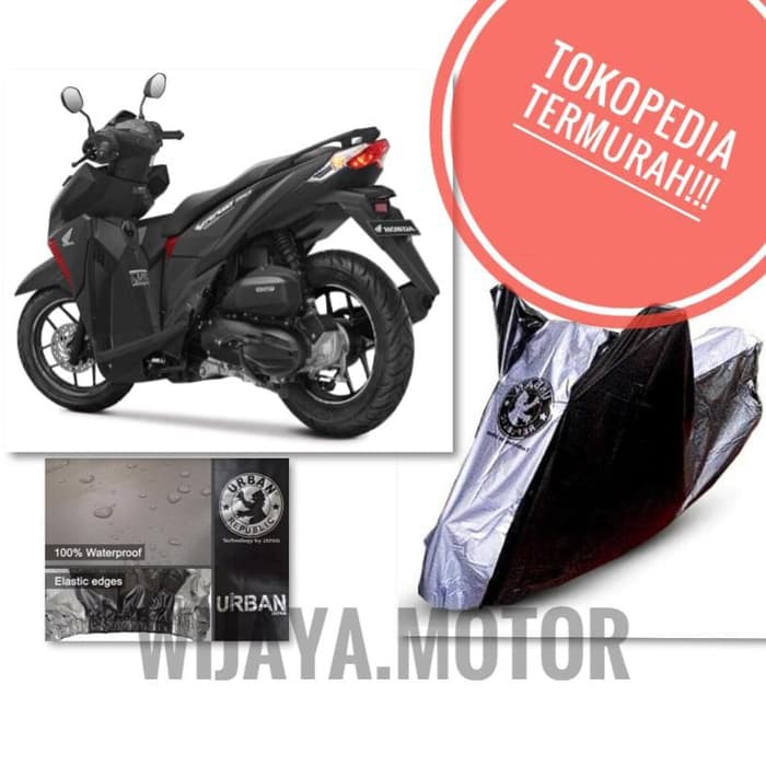 Cover Selimut Penutup Sarung Mantel Motor Honda Vario 125 150 Anti Air
