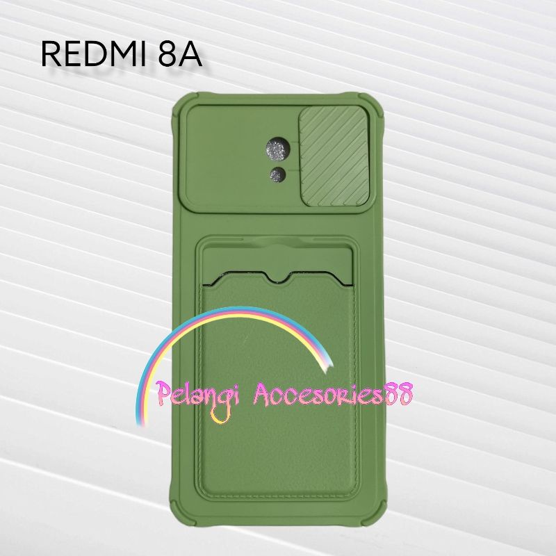 CASE REDMI 8A SOFTCASE SLEDING WARNA WARNI