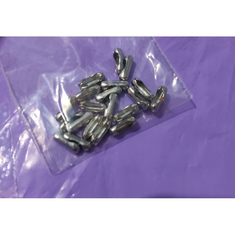 PENGAIT RANTAI KALUNG PENDANT BIJI LADA TITANIUM