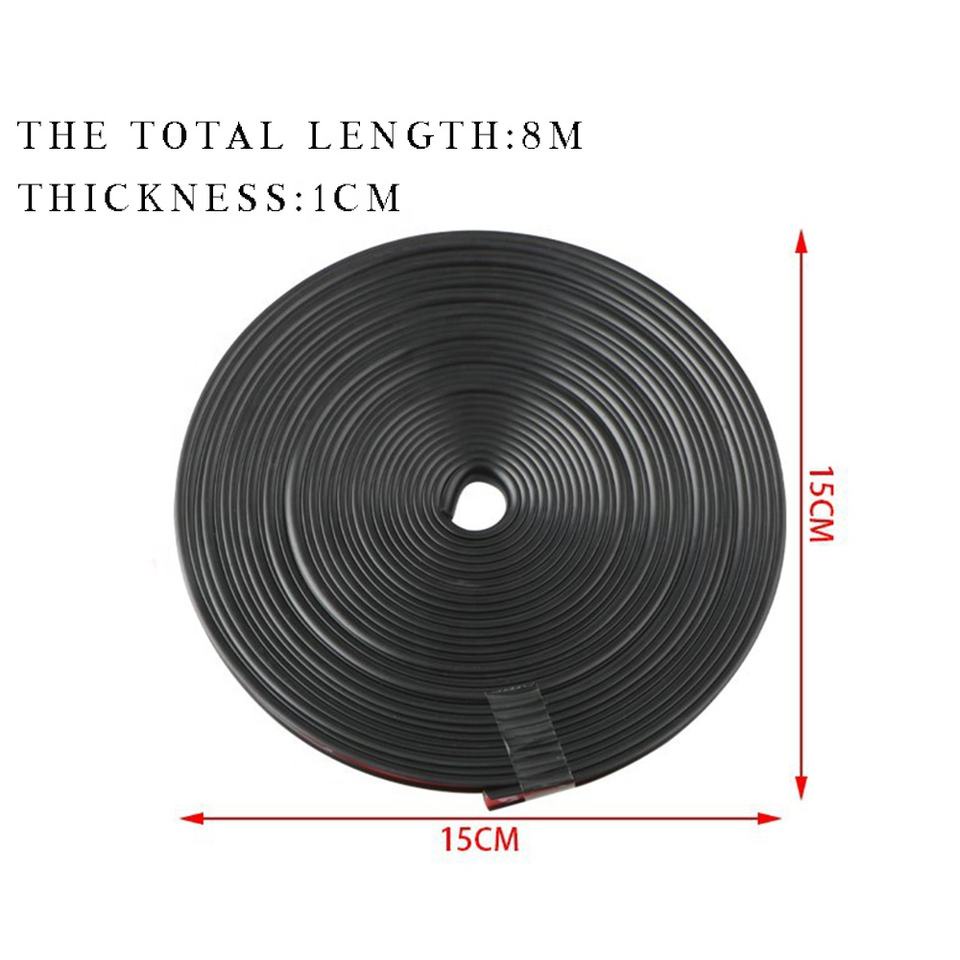 PELINDUNG VELG BAN LIST PELINDUNG VELG WHEEL PROTECTOR RIM 8 METER WARNA ABU PUTIH BIRU HITAM KUNING MERAH TERMURAH