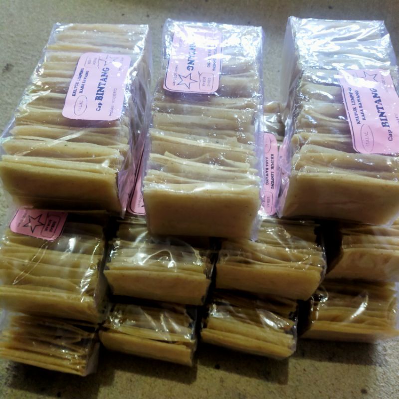 

krupuk puli gender rasa bawang