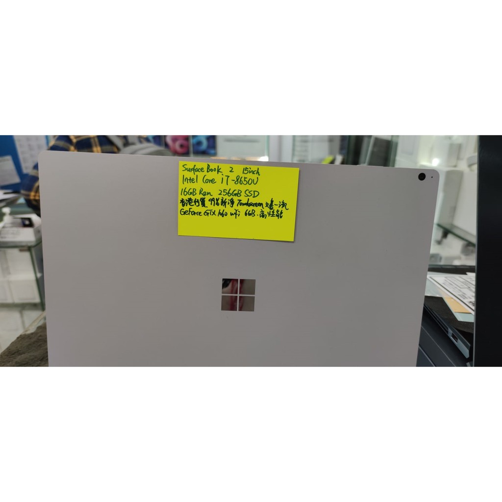 LAPTOP NOTEBOOK TABLET TAB MICROSOFT SURFACE BOOK 2 I7 16GB 256 GB SSD