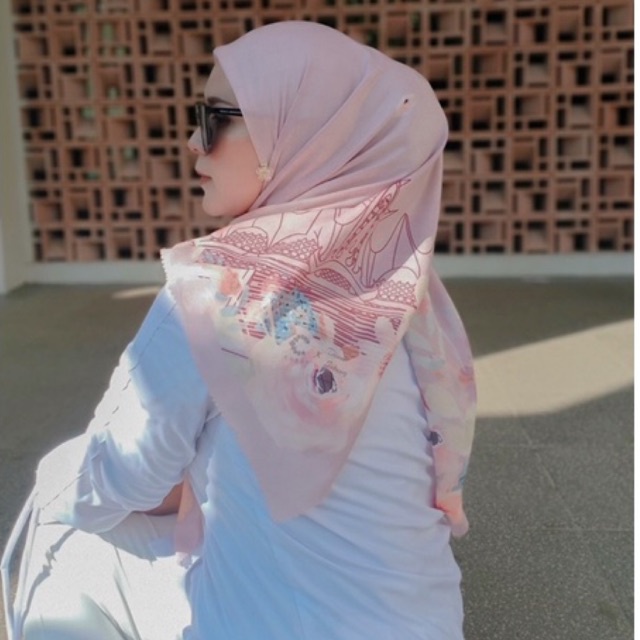 CORDY - Hijab Blooming Siger Series Cordy X Dinasubing Scarves | CORDY SCARVES
