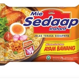 

Mie Sedaap Ayam Bawang 1 Dus Isi 40 pcs
