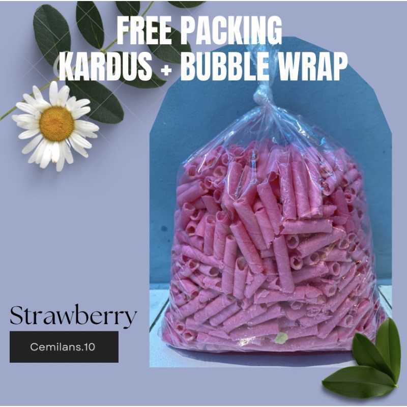 ASTOR kiloan Rasa Strawberry 1KG | Astor Patahan Pabrik