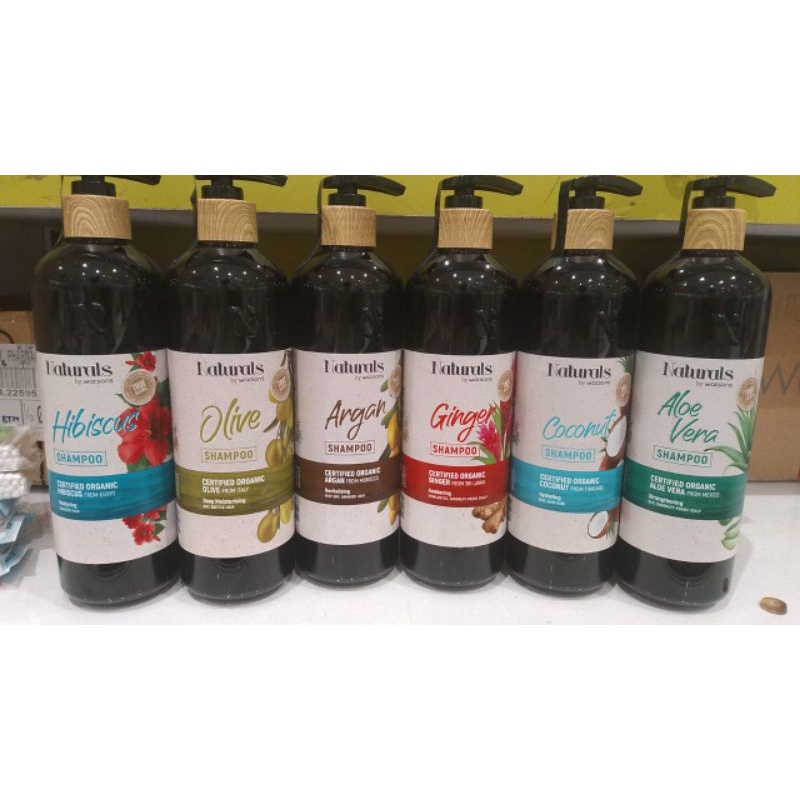 New packaging Naturals Shampoo by Watsons