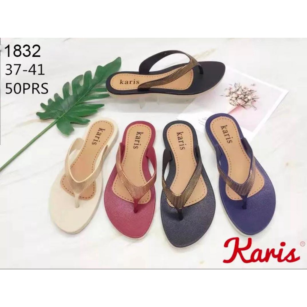 sendal wanita jelly karis lentur 1832-B uk 37-41