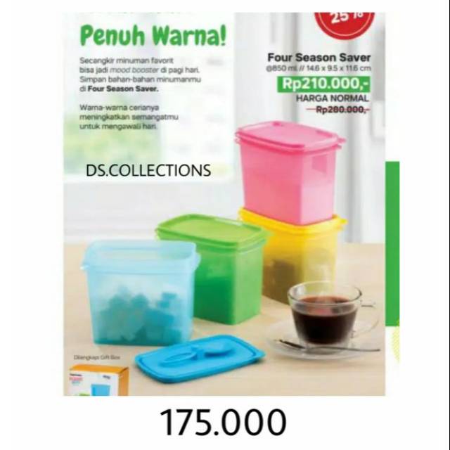 Four season saver tupperware