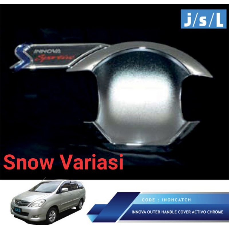 Kijang Innova Outer handle cover Activo chrome JSL