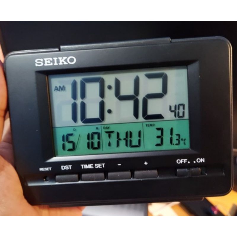 Seiko QHL078#QHL078#QHL078K#jam alarm digital Seiko Qhl078#alarm digital Seiko QHL078K#Seiko digital