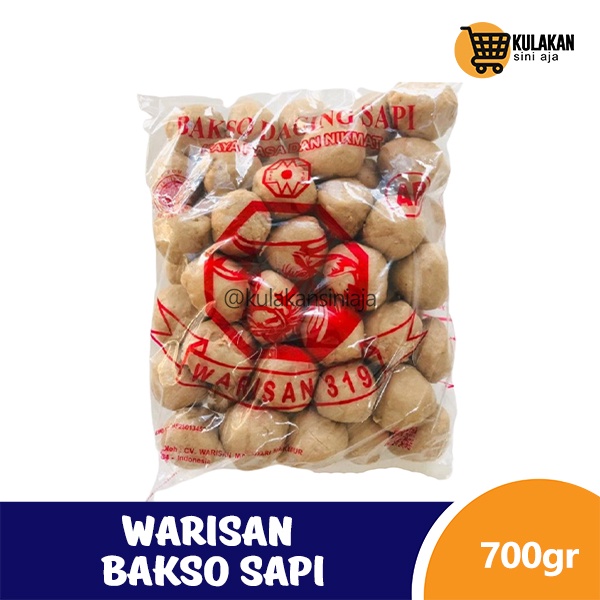 

Warisan Bakso Sapi 700 Gram