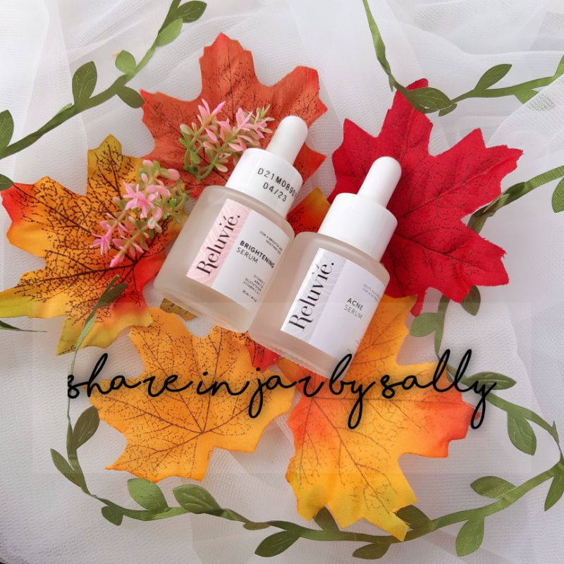 RELUVIE Acne & Brightening Serum Viral | Share in Jar & FULLSIZE