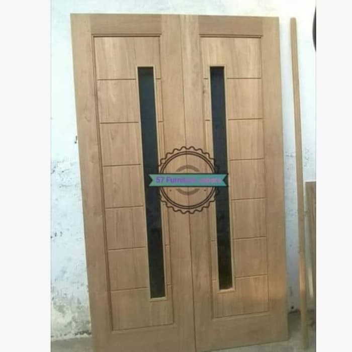 Pintu Minimalis Kaca Rumah kayu jati kusen kusen rumah kayu jati