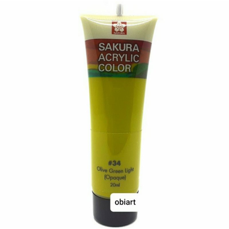 

Sakura Acrylic Color 20 ml Olive Green Light