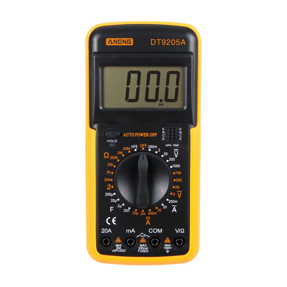 ANENG Digital Multimeter Voltage Tester - DT9205A