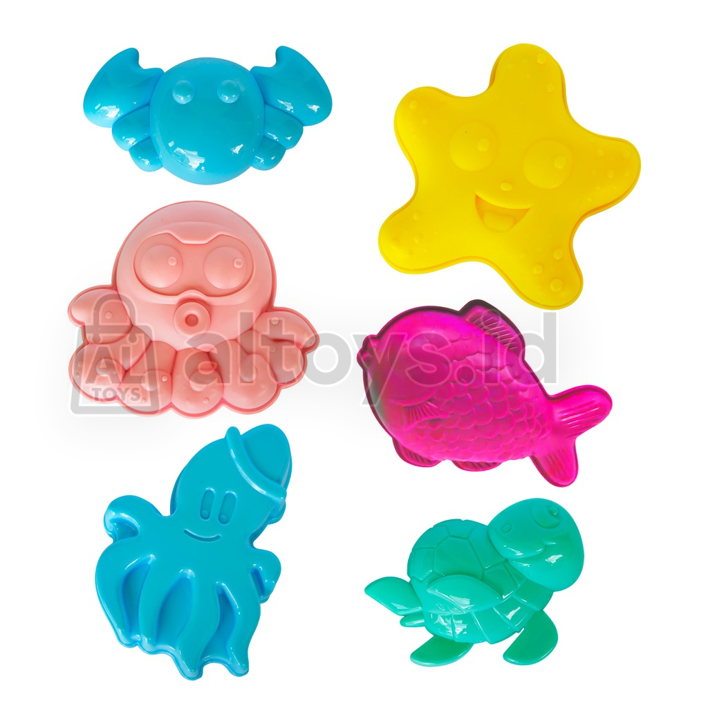 Mainan Ember Cetakan Pasir Pantai Model Kapal Army / Mainan Outdoor Pasir Ajaib Figure Tentara YP7