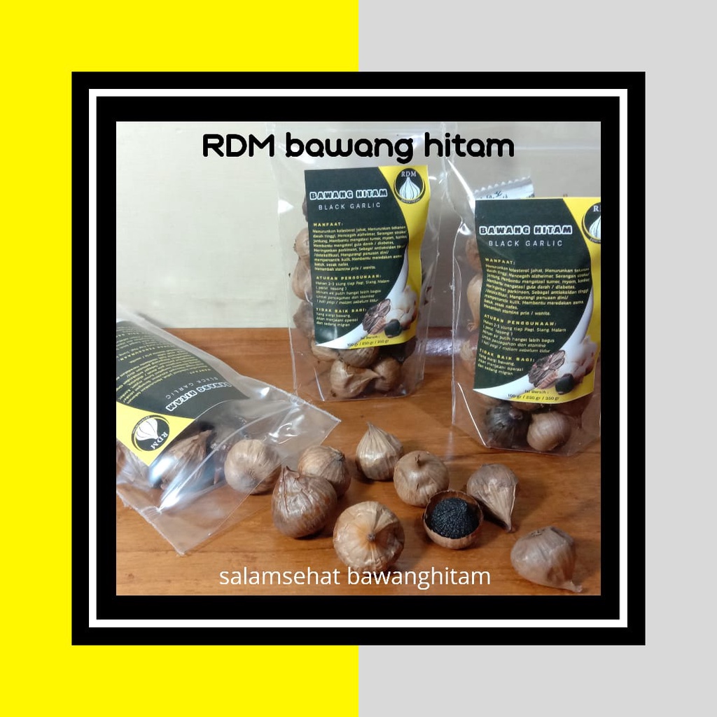 Bawang Hitam Tunggal Black Garlic Premium