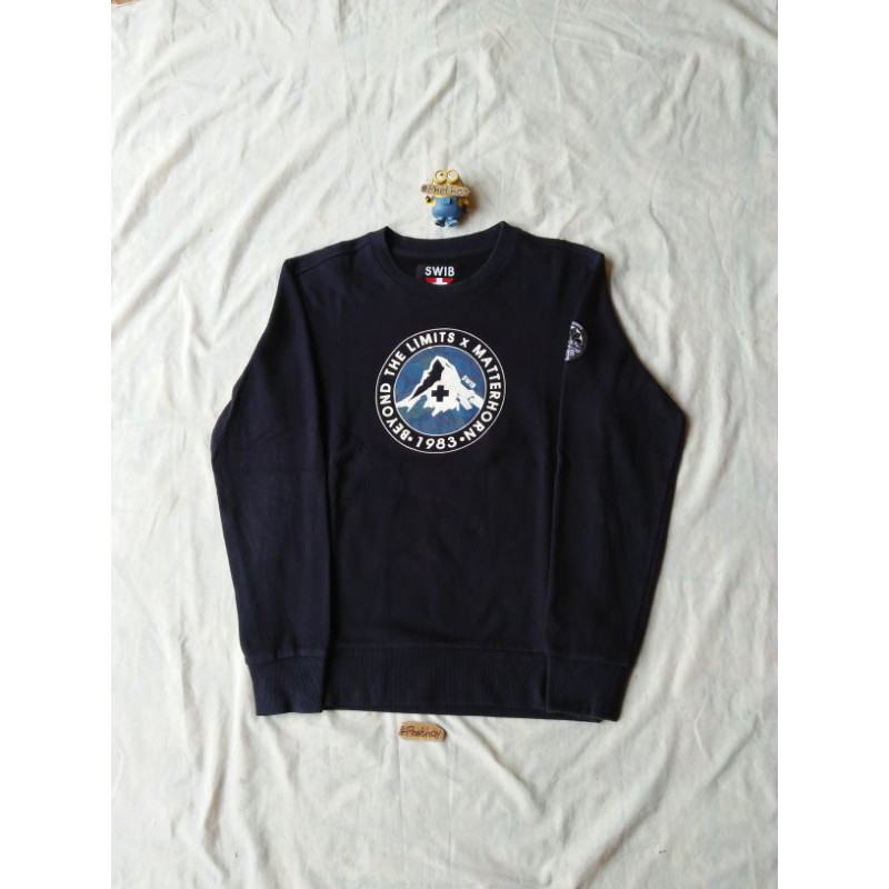 jaket sweater oblong crewneck swib mods casual vintage beyond the limited