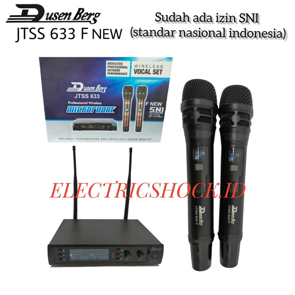 MICROPHONE WIRELESS DUSEN BERG JTSS 633 F / DUSENBERG JTSS 633F