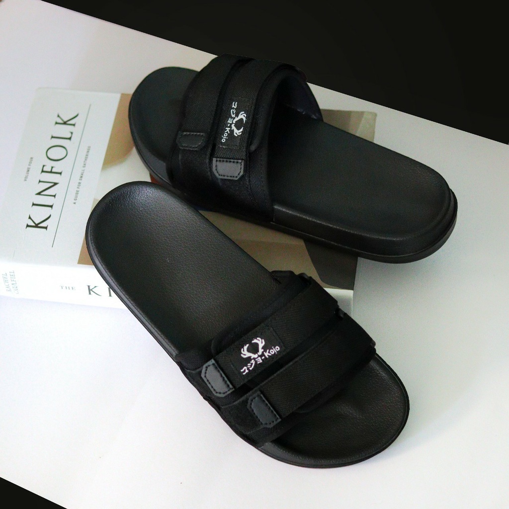 SANDAL SLIDE PRIA INDIAN DEWASA WALKER KANVAS PREMIUM CASUAL FORMAL SANDAL SLIP PRIA KERJA KANTOR GURU PNS PESTA RESMI NYAMAN || SANDAL SLIPPER PRIA INDIAN BERKUALITAS 2022