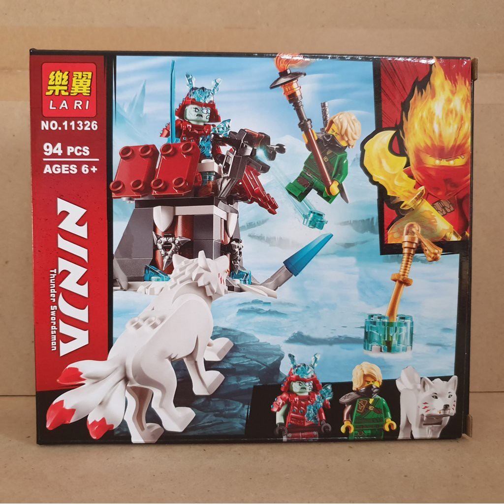 Bela LARI 11326 NinjaGo ninja hijau Lloyd's Journey mainan brick balok