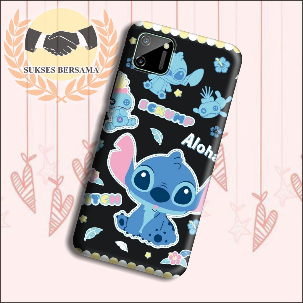 Softcase STITCH oppo samsung vivo xiaomi redmi realme iphone all type BSB207