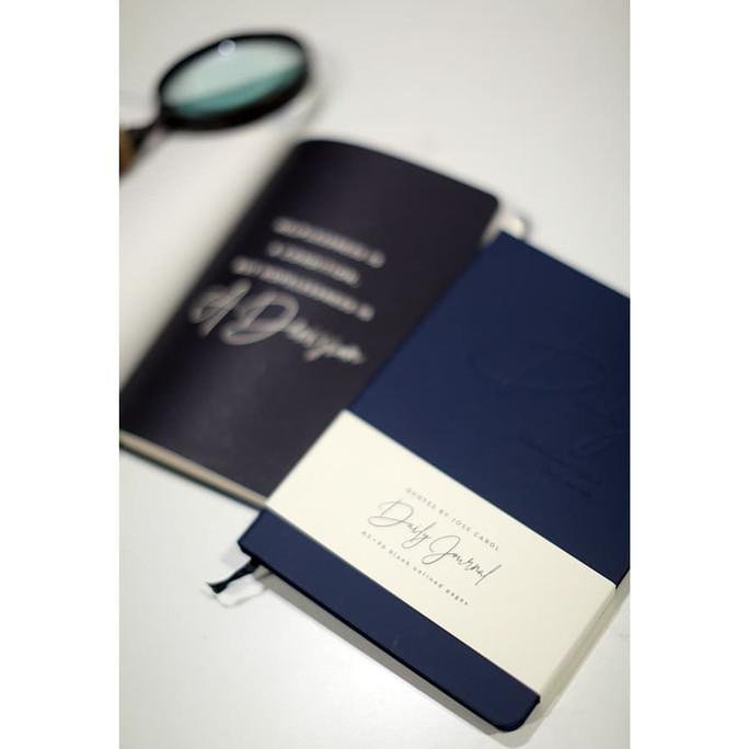 

Daily Journal (Note Book) Jose Carol (Blank Unlined Pages) Navy