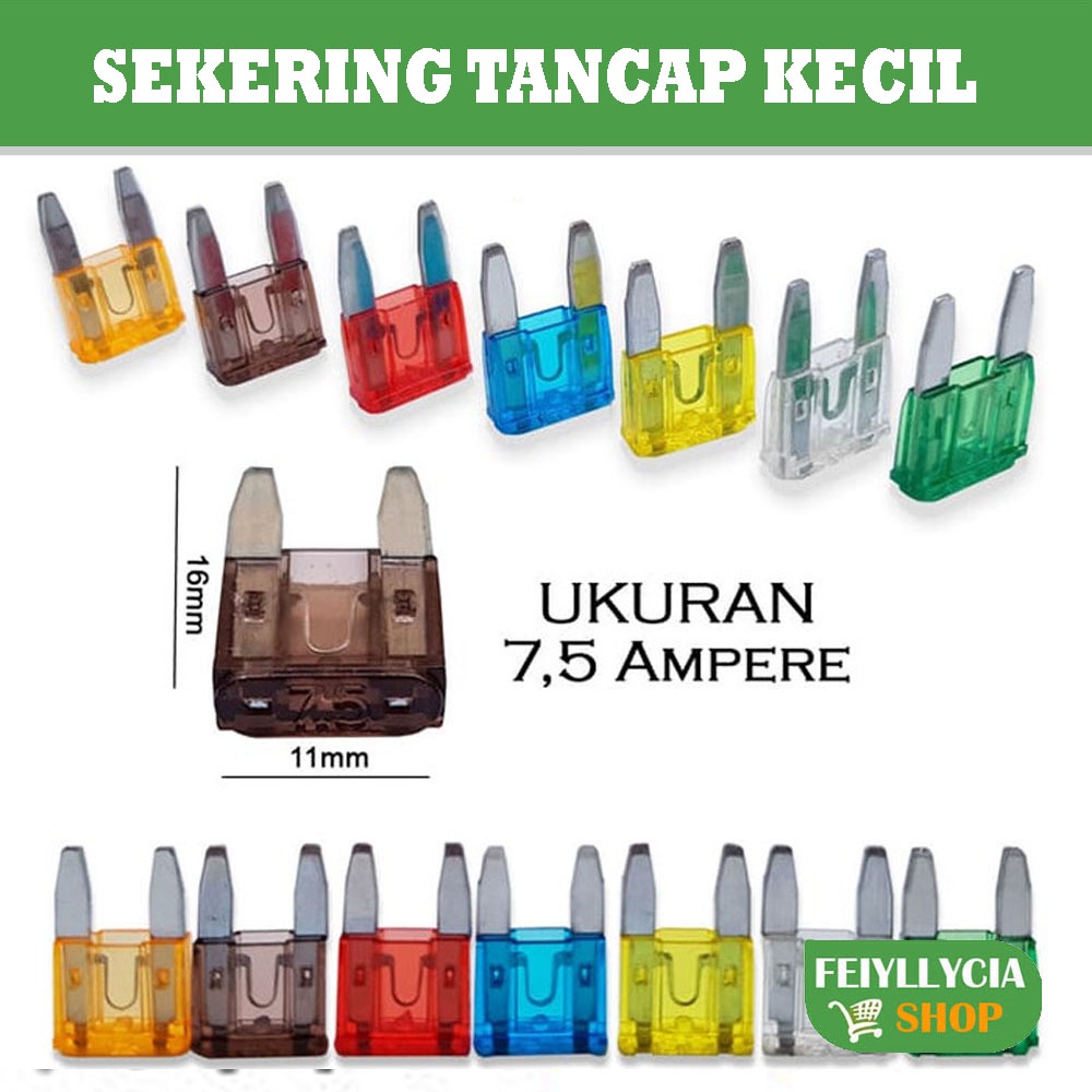 Jual Sekering Tancap Kecil Sekering Tusuk Fuse Fuse Dx Kecil