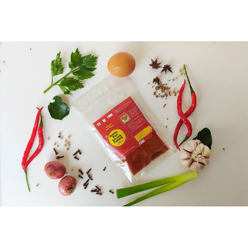 

((100gram) Bumbu Nasi Goreng Padang_100% Asli Padang_Masak Tanpa Ribet tetap Maknyus, Murah & Nagih