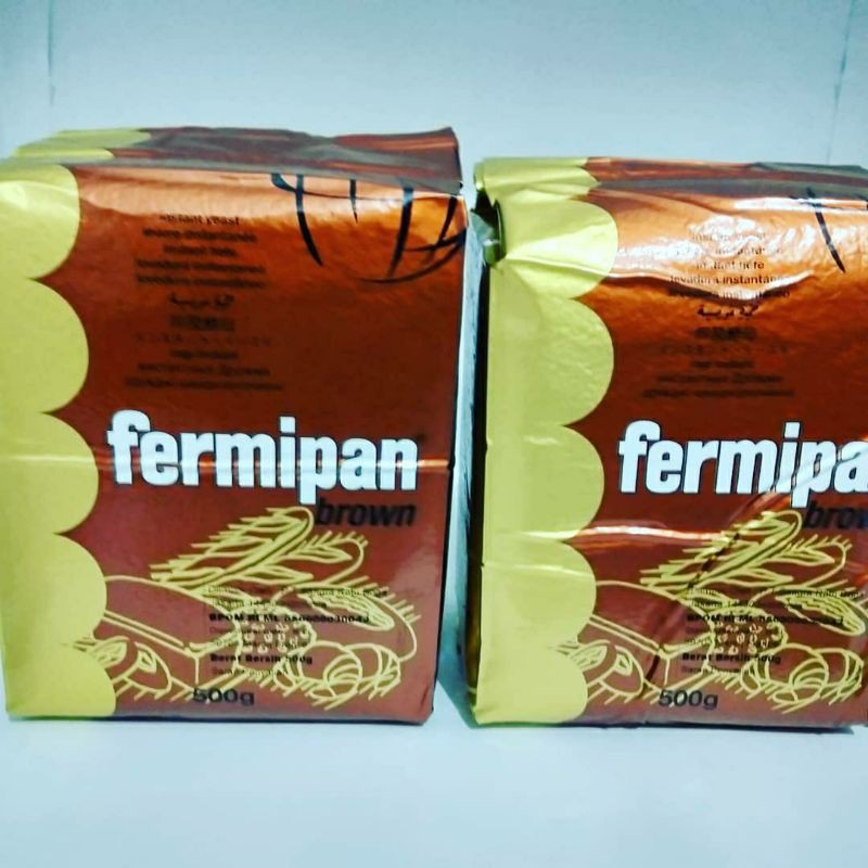 

Ragi Instan FERMIPAN Brown 500gr