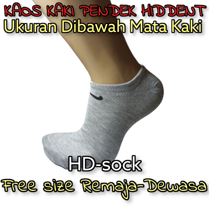 KAOS KAKI BALET INVISIBLE / KAOS KAKI PENDEK / HIDDEN SOCK ( pria &amp; wanita )