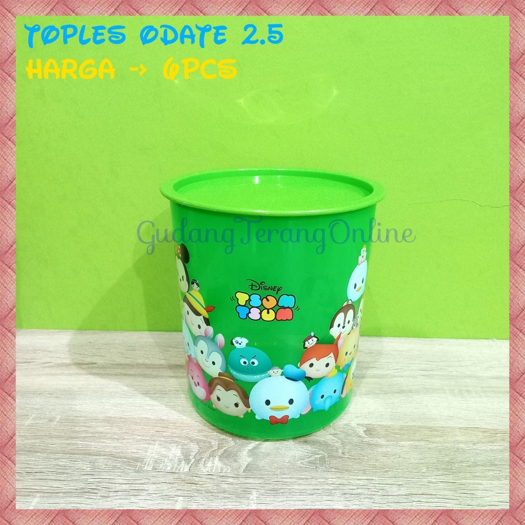 6PCS Toples Odate 2.5 toples jajan calista