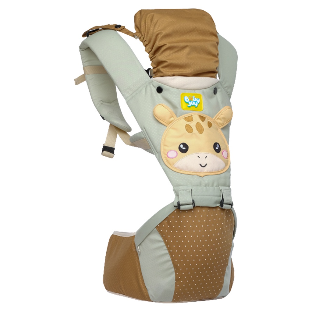 Baby Joy Gendongan Hipseat 7 In 1 Giraffe Series - BJG3047 - ALD