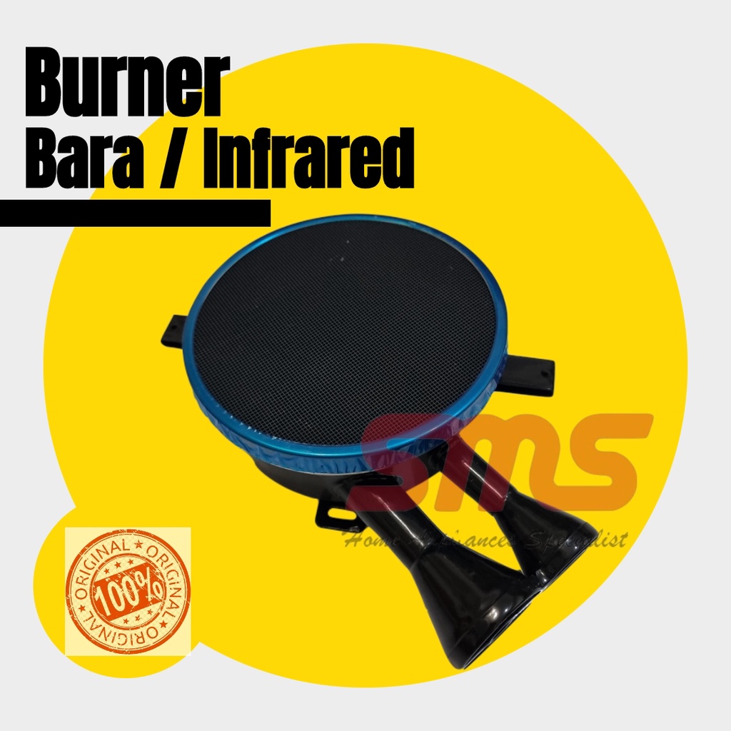 Sparepart kompor gas Tungku  bara kompor Eco Cook / suggo 15 cm