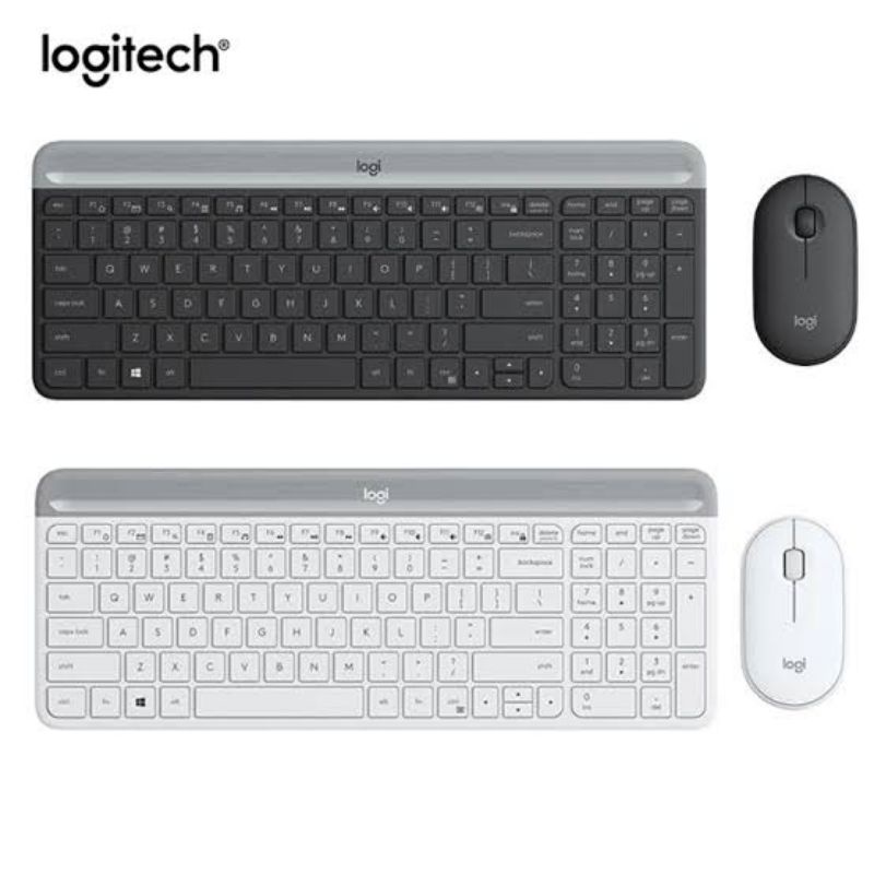 Logitech MK470 slim keyboard mouse wireless combo Original