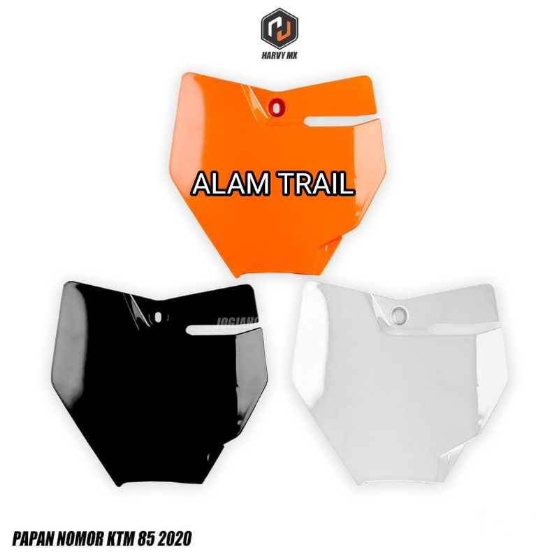 PAPAN NOMER KTM 85 NEW 2020 HRV COVER PLAT NOMER KTM 85 NEW CRF 150 YZ 85 KLX 150 DTRACKER YZ WR CRF