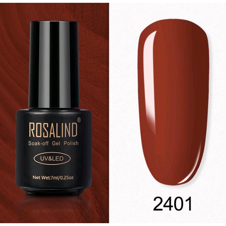 ROSALIND ORANGE SERIES GEL NAIL POLISH UV LED / KUTEK / CAT KUKU