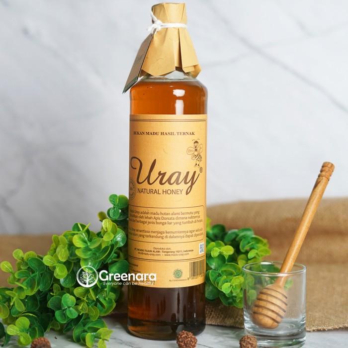 

Nay / Madu Uray Natural Honey 640Ml / Raw Natural Honey / Madu Lebah Hutan