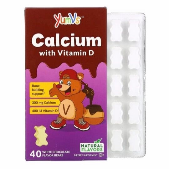 Yumvs Calcium With Vitamin D ( Vitamin Anak ) Vit Anak -