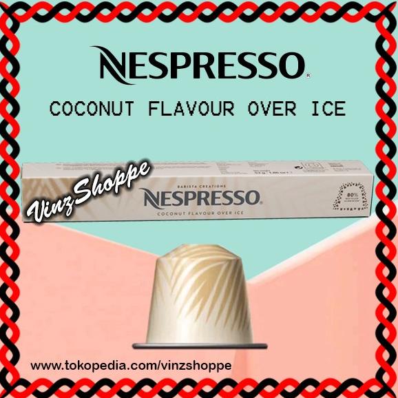 

Nespresso Capsules Coconut Flavor Over Ice ( Limited Edition Kapsul )