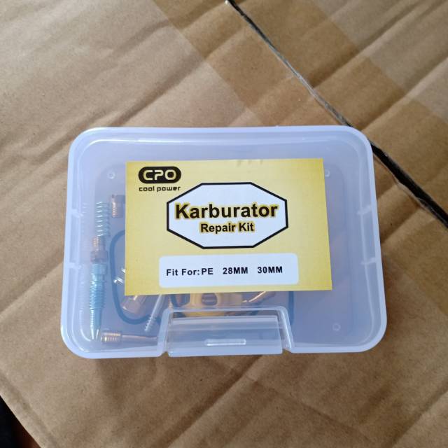 Repair Kit CPO Pe28 Pe 30 Set Pilot Main jet Jarum skep original pe 28