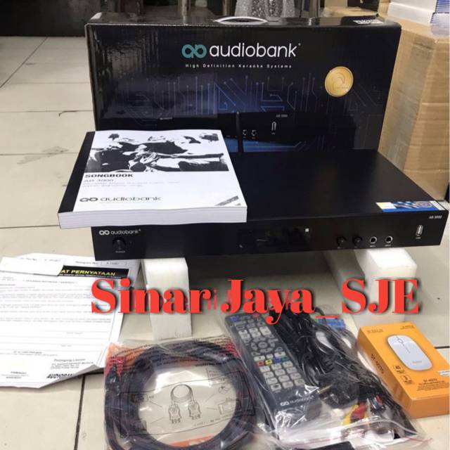 Audiobank AB-3000 DVD PLAYER KARAOKE HDD 2TB / ORIGINAL PRODUCT