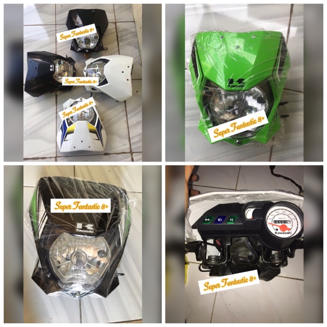 Headlamp batok lampu depan speedometer braket breket KLX Dtracker new 150 BF SE Xtreme Ori Original