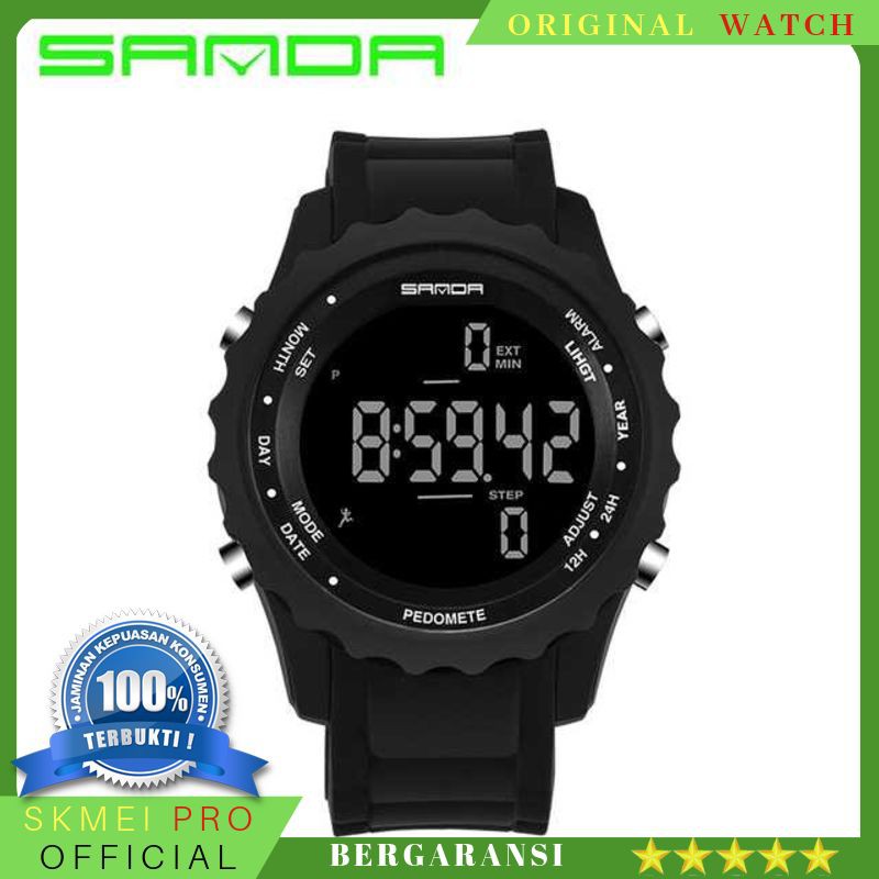 ORIGINAL WATCH Sanda Jam Tangan Digital Pria - 370 BERGARANSI