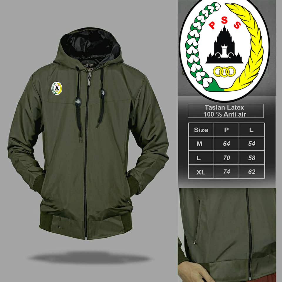 Jaket waterproof pss sleman