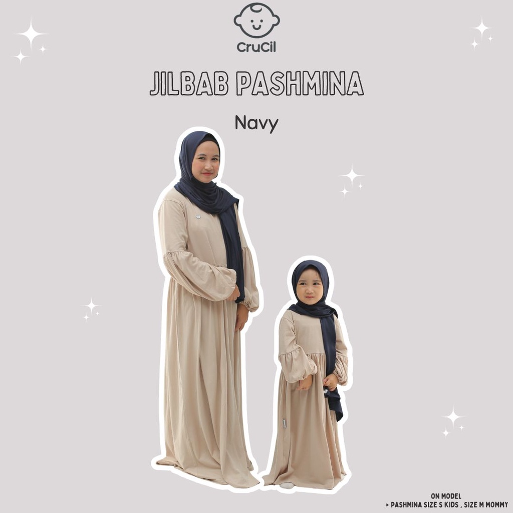 Jilbab Pasmina Tali Anak (0m - 2y)