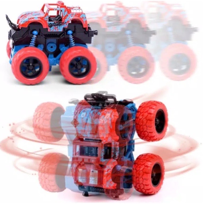 mainan anak Monster Zap Mainan Mobil Jip Zap JEEP ZEP JEP TRUCK Off Road 4 Drive Inertial Bigfoot JEEP TOYS 360 derajat