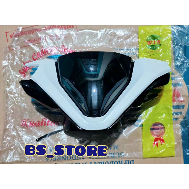 Batok depan vario 150 125 led new 2018 2019 2020 2021 | front handle cover vario 150 led new putih | batok kepala vario led new putih