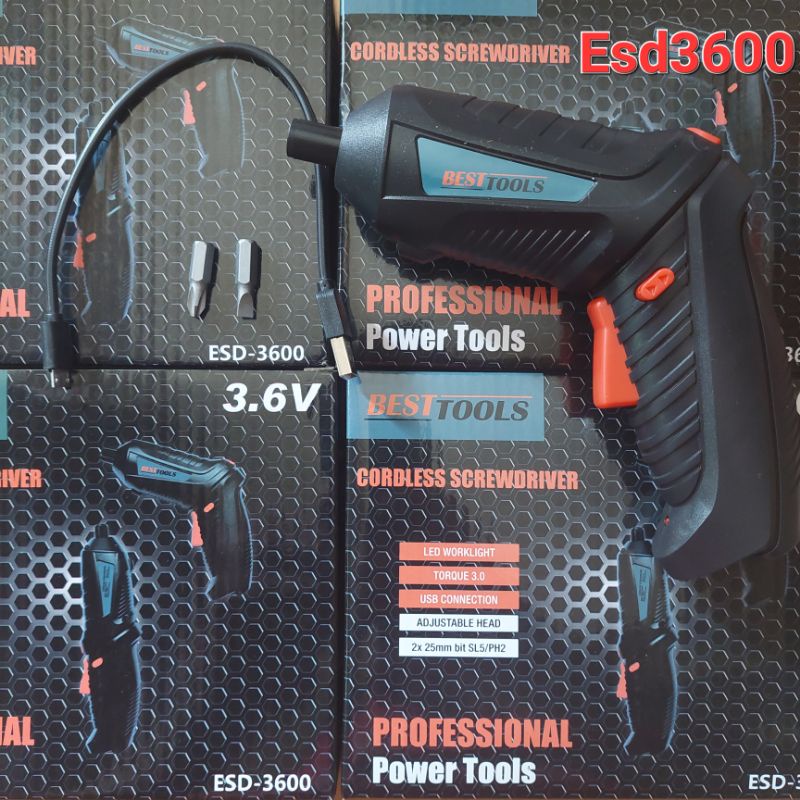 Mesin bor Mini Elektrik Cordless Screwdriver Elektrik Mini Obeng