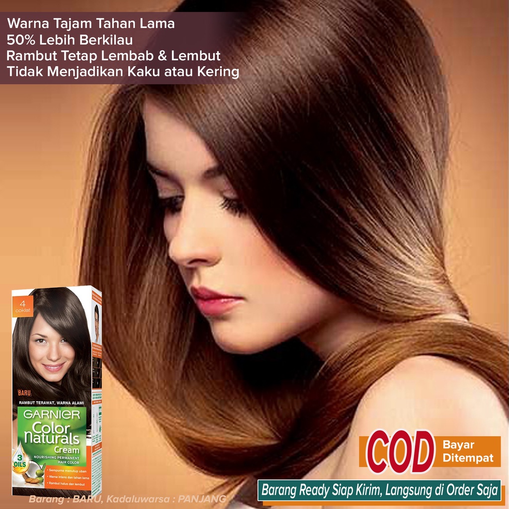 Semir Pewarna Rambut Anti Luntur No Pudar Warna Tajam Awet Tahan lama No kaku Rambut Halus Lembut ~ 